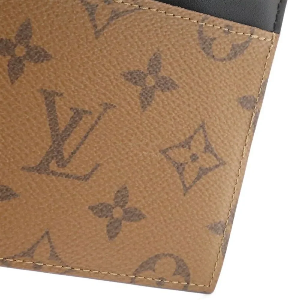 Louis Vuitton Monogram Reverse Slim Purse